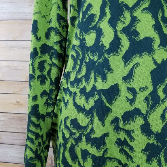 *SOLD* W by Worth 8 Modern Floral Midi Dress - Picture 4 of 7